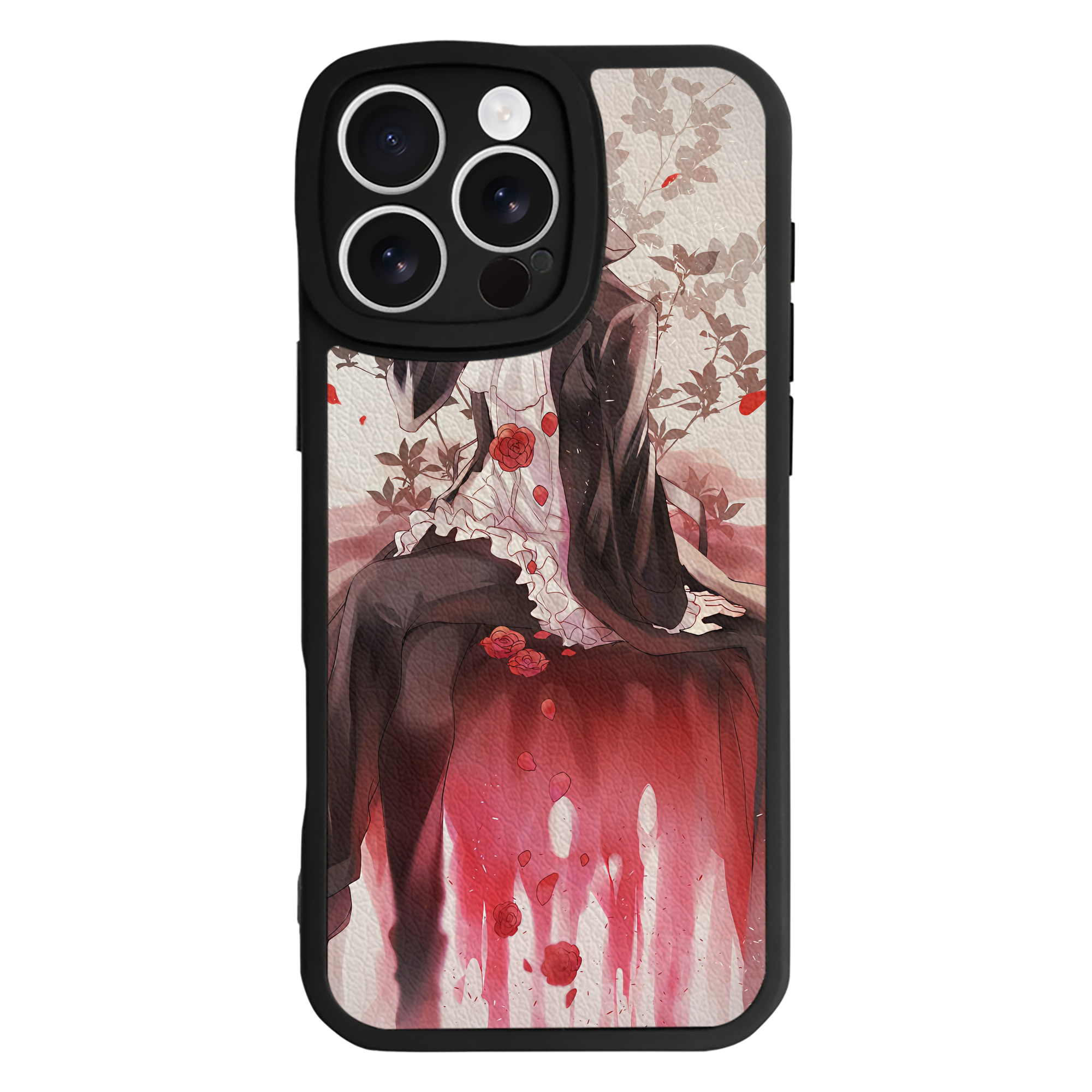 （画像用） 文豪ストレイドッグス Bungo Stray Dogs 【iPhone 16シリーズ対応】シリコンスマホケース（レザー調） 材質：シリコン